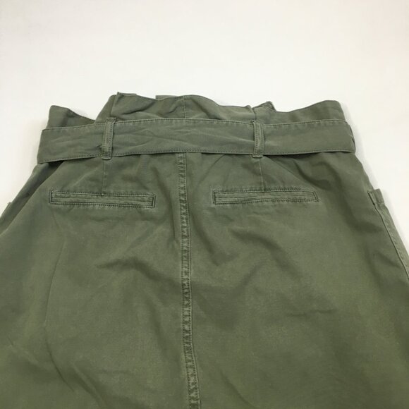 JOE'S Jeans Green Belted Carrot top Waist Denim Skirt - Picture 10 of 11